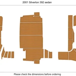 1998-02 Silverton Yachts 392 SEDAN - SIZE: 9.65