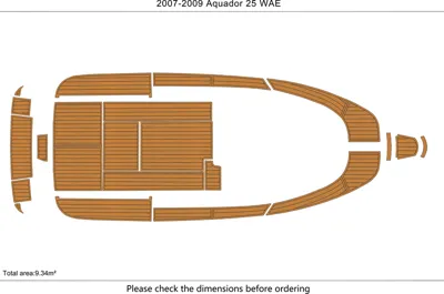 2007-09 Aquador 25 WAE - SIZE: 9.34