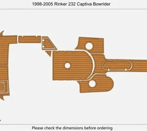 1998-2005 Rinker 232 CB - SIZE: 8.24