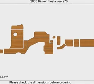 1999-05 Rinker 270 FIESTA VEE EC - SIZE: 8.63