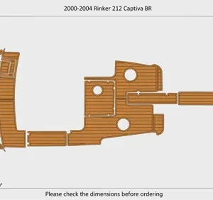 2000-04 Rinker 212 CAPTIVA BR - SIZE: 8.97