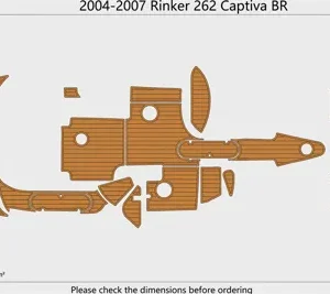 2004-07 Rinker 262 CAPTIVA BR - SIZE: 10.87