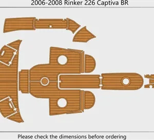 2006-08 Rinker 226 CAPTIVA BR - SIZE: 7