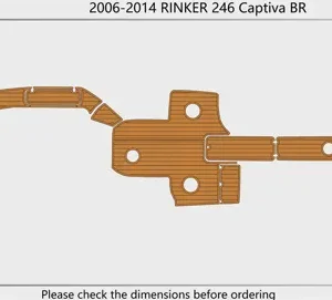 2006-14 Rinker 246 CAPTIVA BR - SIZE: 7.57