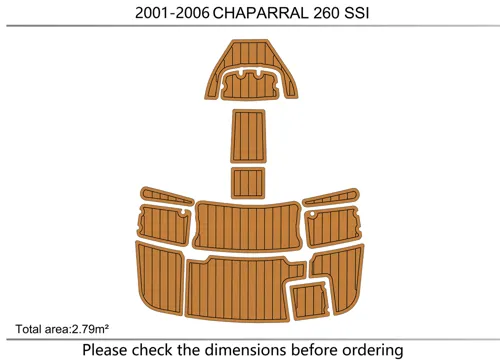 2001-2006 Chaparral 260 Ssi - SIZE: 2.79