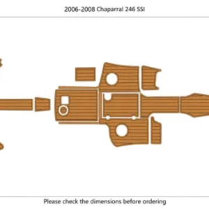 2006-2008 Chaparral 256 Ssi - SIZE: 6.63