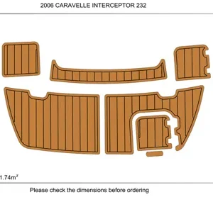 2006 Caravelle Interceptor 232 - SIZE: 1.74