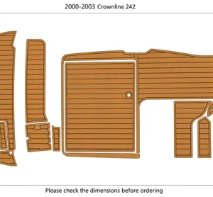 2000-03 Crownline 242 - SIZE: 5.9