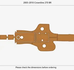 2003-10 Crownline 270 Br - SIZE: 8.28