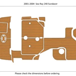 2001-04 Sea Ray 240 SUNDANCER - SIZE: 6.89