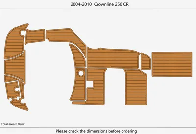 2004-2010 Crownline 250cr - SIZE: 5.09
