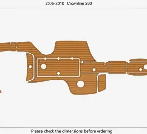 2006-07 Crownline 262ex - SIZE: 8.45