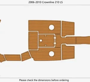 2006-10 Crownline 210ls - SIZE: 6.84