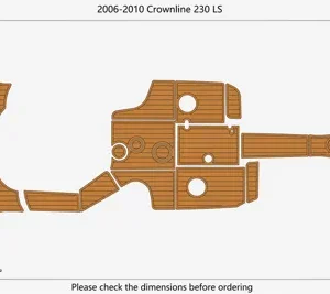 2006-10 Crownline 230ls - SIZE: 6.95