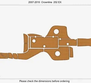 2007-10 Crownline 252 Ex - SIZE: 7.11