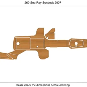 2007 Sea Ray 260 SUNDECK - SIZE: 7.9