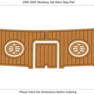 2000-06 Monterey 302 CRUISER - SIZE: 1.75