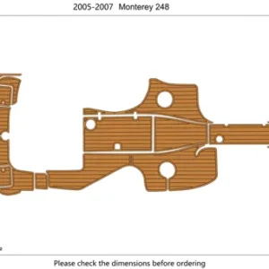 2005-07 Monterey 248 - SIZE: 10.02