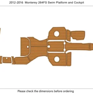 2012-16 Monterey 264FS BR - SIZE: 7.66