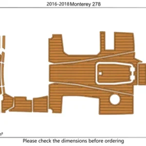 2016-18 Monterey 278 SSC - SIZE: 9.08