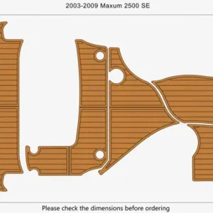 2003-09 Maxum 2500 SE - SIZE: 5.23