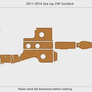 2011-14 Sea Ray 240 SUNDECK - SIZE: 7