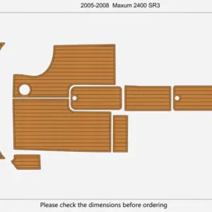 2005-08 Maxum 2400 SR3 - SIZE: 7.43