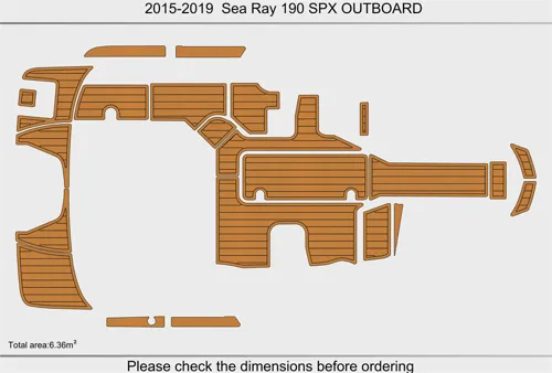 2015-19 Sea Ray 190 SPX OUTBOARD - SIZE: 6.36