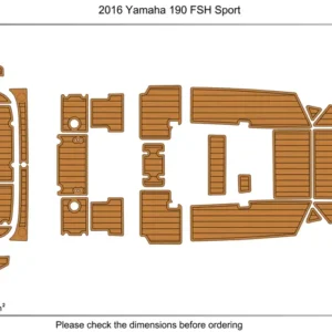 2016 Yamaha 190 FSH SPORT - SIZE: 7.73