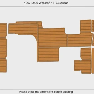 1997-00 Wellcraft 45 EXCALIBUR - SIZE: 10.22