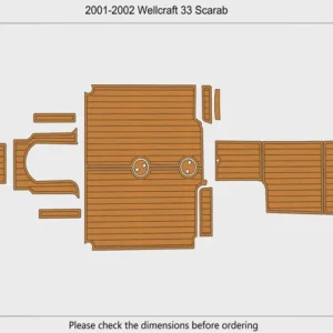 2001-02 Wellcraft 33 SCARAB - SIZE: 6.94