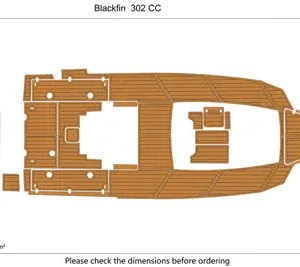 2022-2024 Blackfin 302 CC Cockpit Platform Bow - SIZE: 14.43